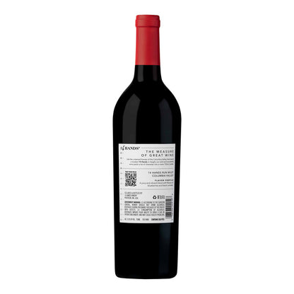14 Hands Juicy Red Blend Run Wild Columbia Valley - 750ML - Back