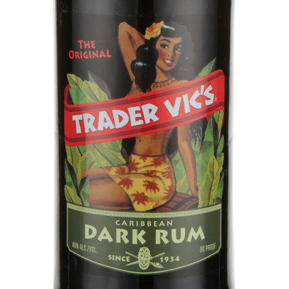 Trader Vic'S Dark Rum 80 - 750ML