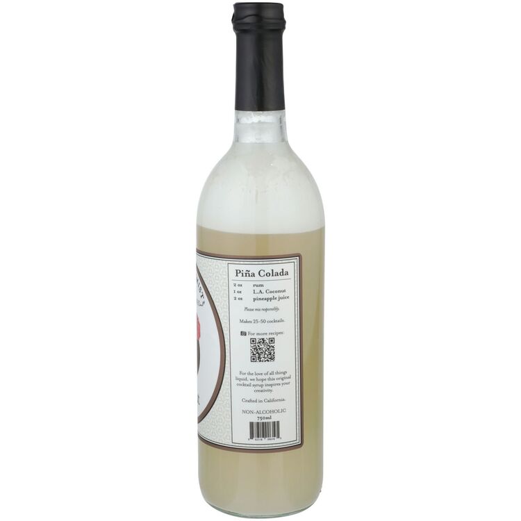 Liquid Alchemist Coconut Syrup - 750ML - Back