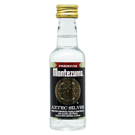 Montezuma Tequila White 80 - 50ML - Front