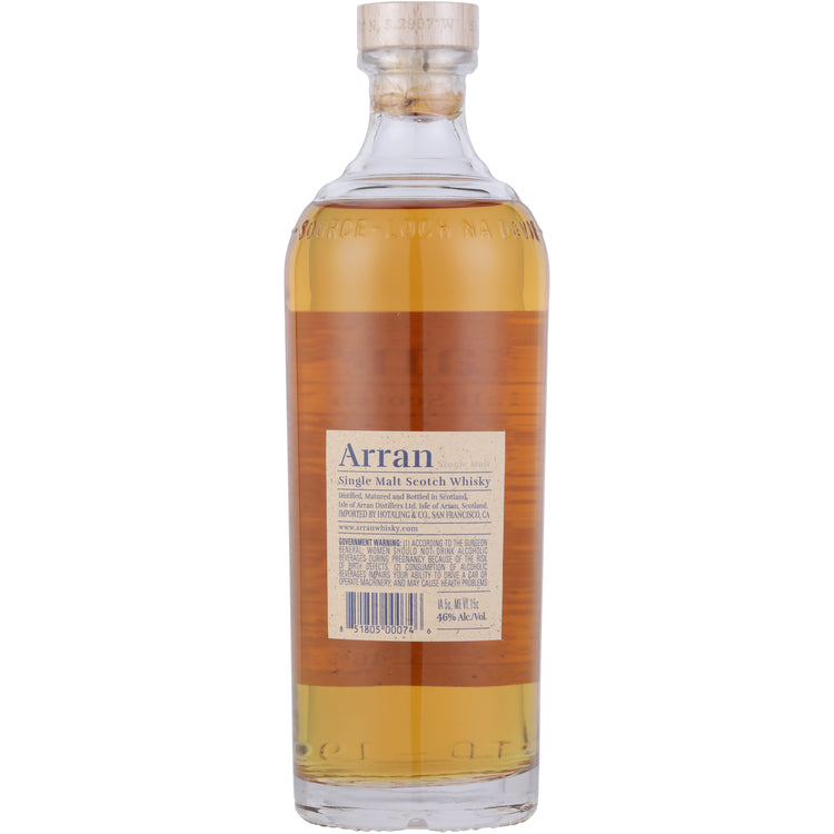The Arran Malt Single Malt Scotch 10 Yr 92 - 700ML - Back