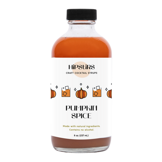 Hipstirs Syrup Pumpkin Spice - 8 Z - Front