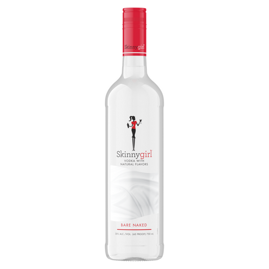 Skinnygirl Vodka Bare Naked 60 - 750ML - Front