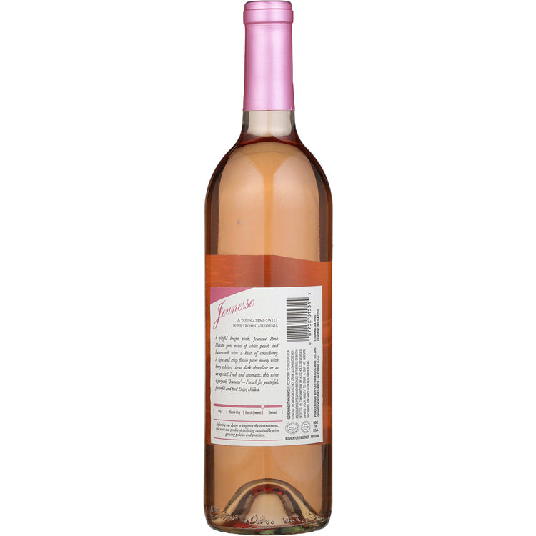 Jeunesse Pink Moscato California - 750ML - Back