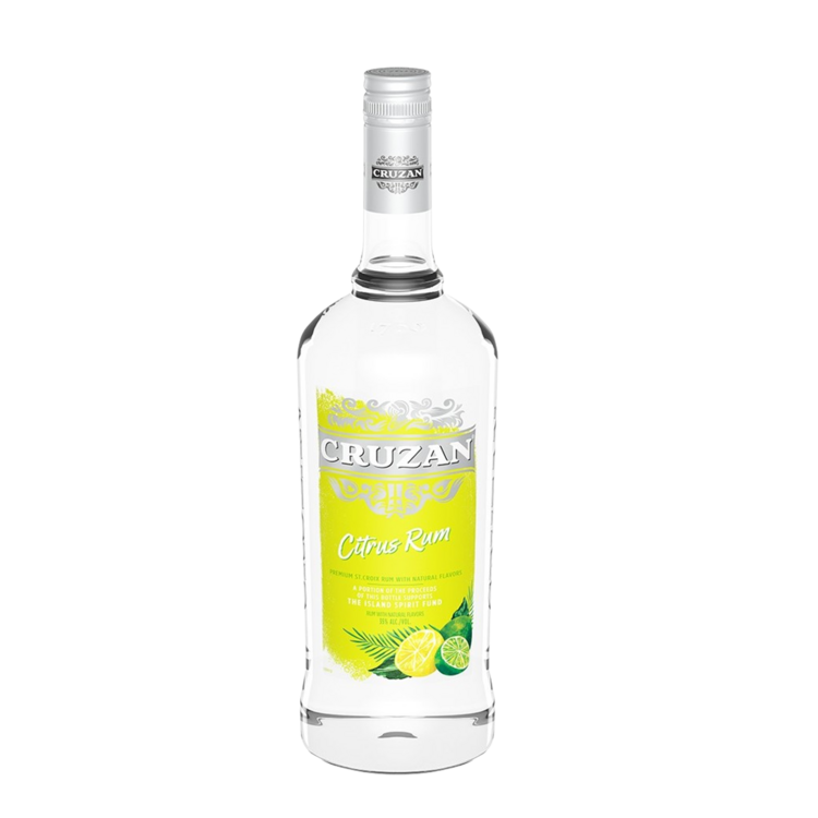 Cruzan Citrus Flavored Rum 70 - 1.0L - Front