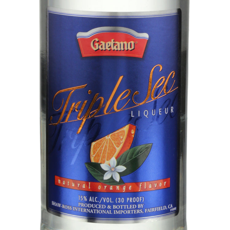 Gaetano Triple Sec 30 - 1.0L - Front Label
