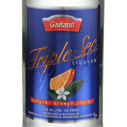 Gaetano Triple Sec 30 - 1.0L - Front Label