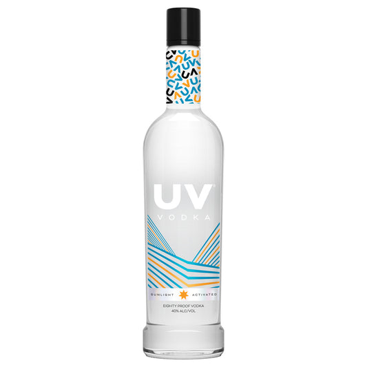 Uv Vodka 80 - 750ML - Front