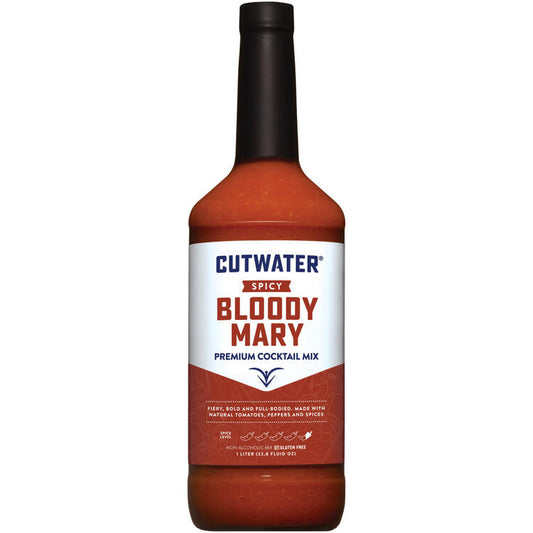 Cutwater Spicy Bloody Mary Mix - 1.0L - Front