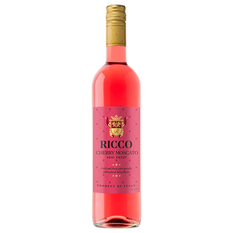 Ricco Cherry Moscato - 750ML - Front