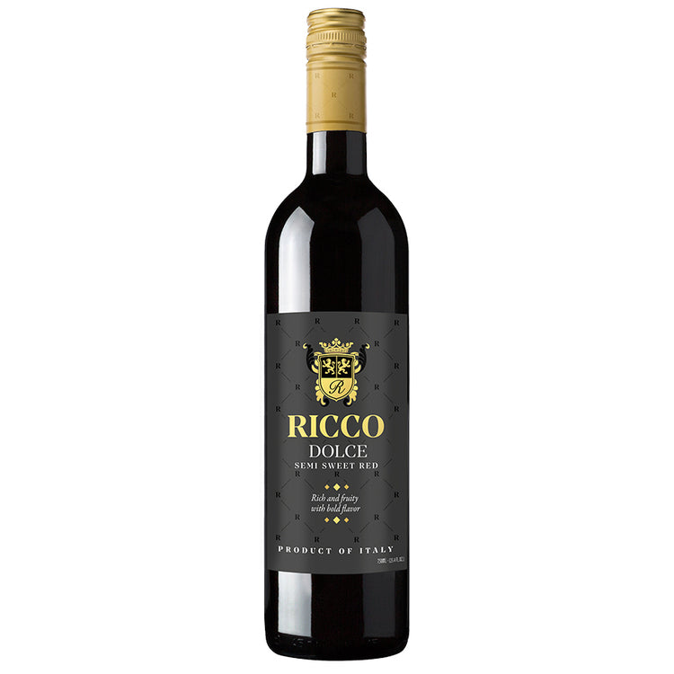 Ricco Sweet Red Dolce Italy - 750ML - Front