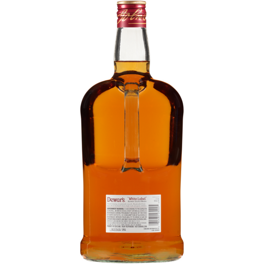 Dewar's Blended Scotch White Label 80 - 1.75L - Back