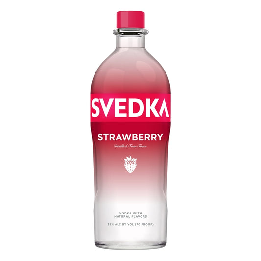 Svedka Strawberry Flavored Vodka 70 - 1.75L - Front
