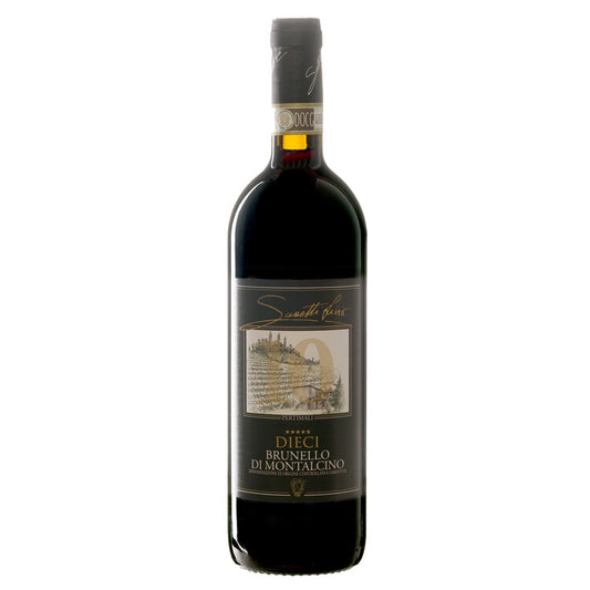 Sassetti Livio-Pertimali Brunello Di Montalcino Dieci 2007 - 750ML - Front