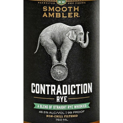 Smooth Ambler Blend Of Straight Rye Whiskies Contradiction Rye 105 - 750ML