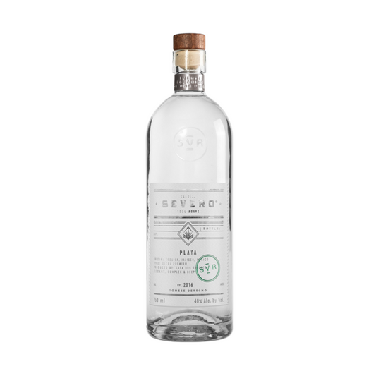 Severo Tequila Plata 80 - 750ML - Front