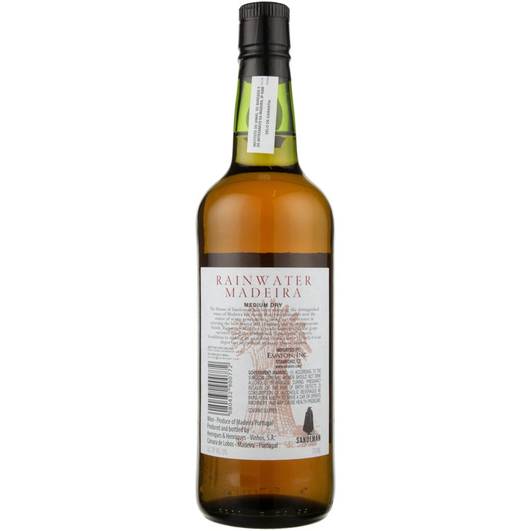 Sandeman Madeira Rainwater - 750ML - Back
