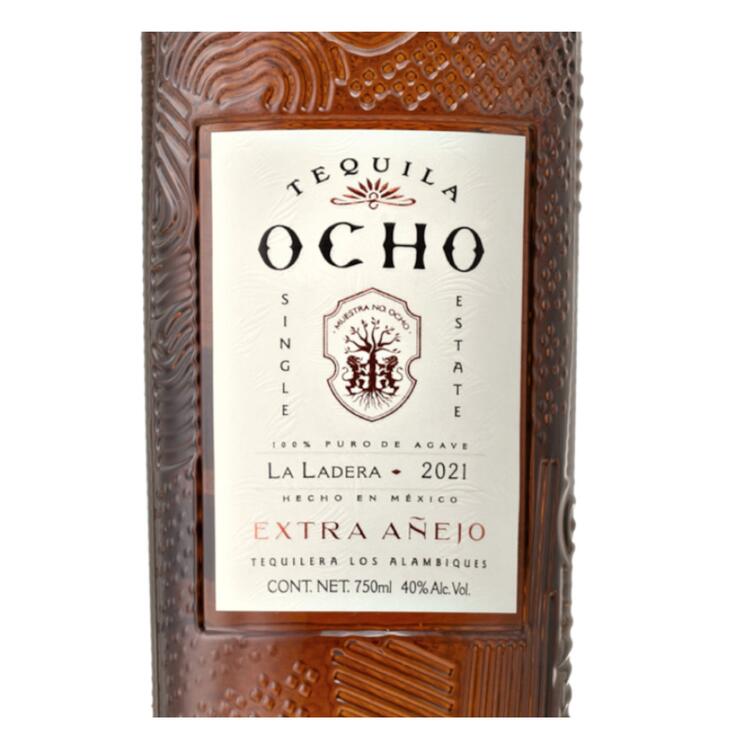 Tequila Ocho Tequila Extra Anejo La Ladera 80 - 750ML