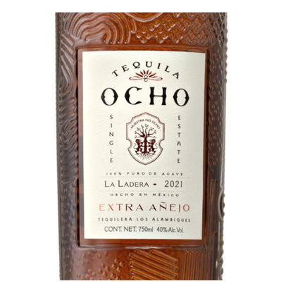 Tequila Ocho Tequila Extra Anejo La Ladera 80 - 750ML