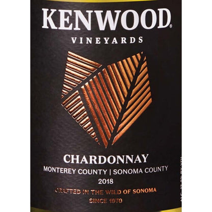 Kenwood Chardonnay California - 750ML - Front Label