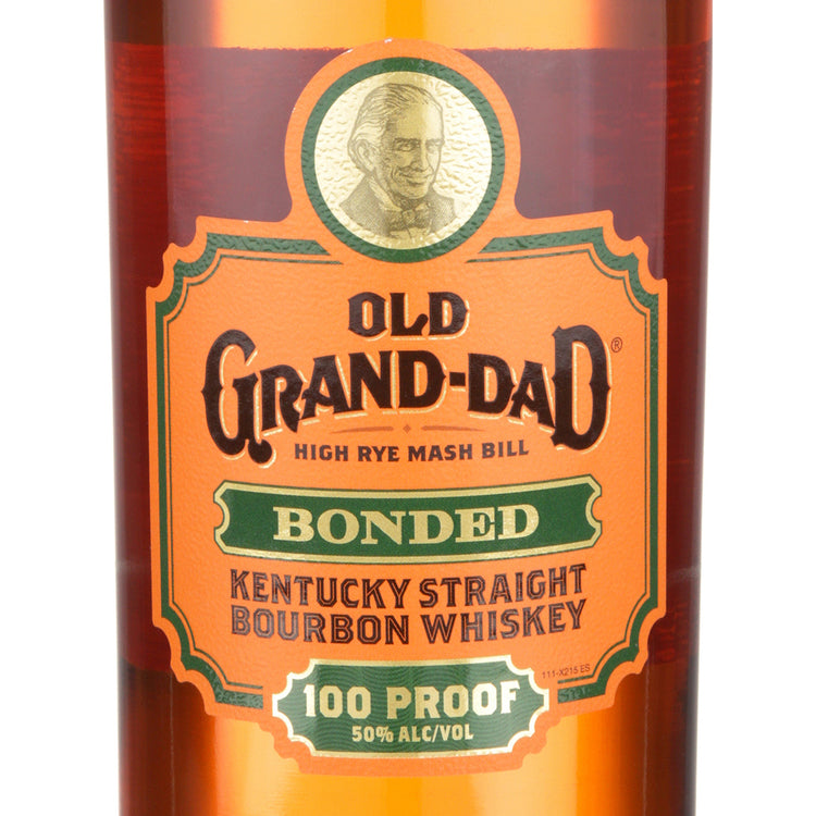 Old Grand Dad Straight Bourbon Bottled In Bond 100 - 1.0L - Front Label