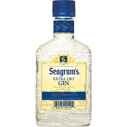 Seagram's Extra Dry Gin 80 - 100ML - Front