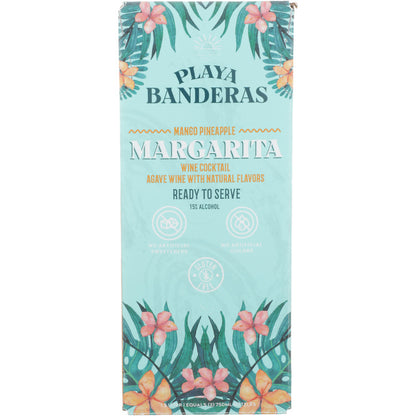 Playa Banderas Spicy Mango Margarita Wine Based Cocktail - 1.5L - Front