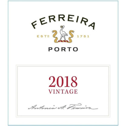 Ferreira Porto Vintage 2007 - 750ML - Front Label
