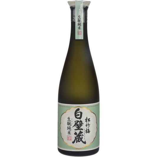 Sho Chiku Bai Junmai Sake Kimoto Shirakabegura - 640ML - Front