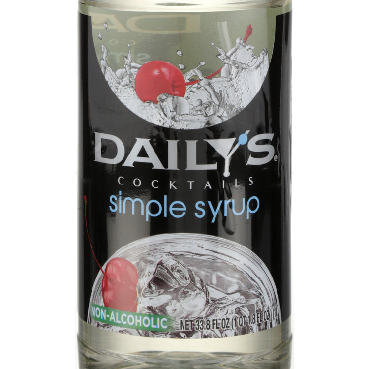 Daily's Simple Syrup - 1.0L - Front Label