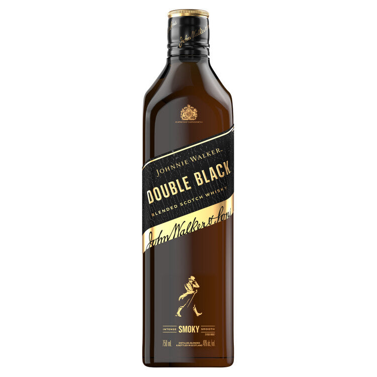 Johnnie Walker Blended Scotch Double Black 80 - 750ML - Front