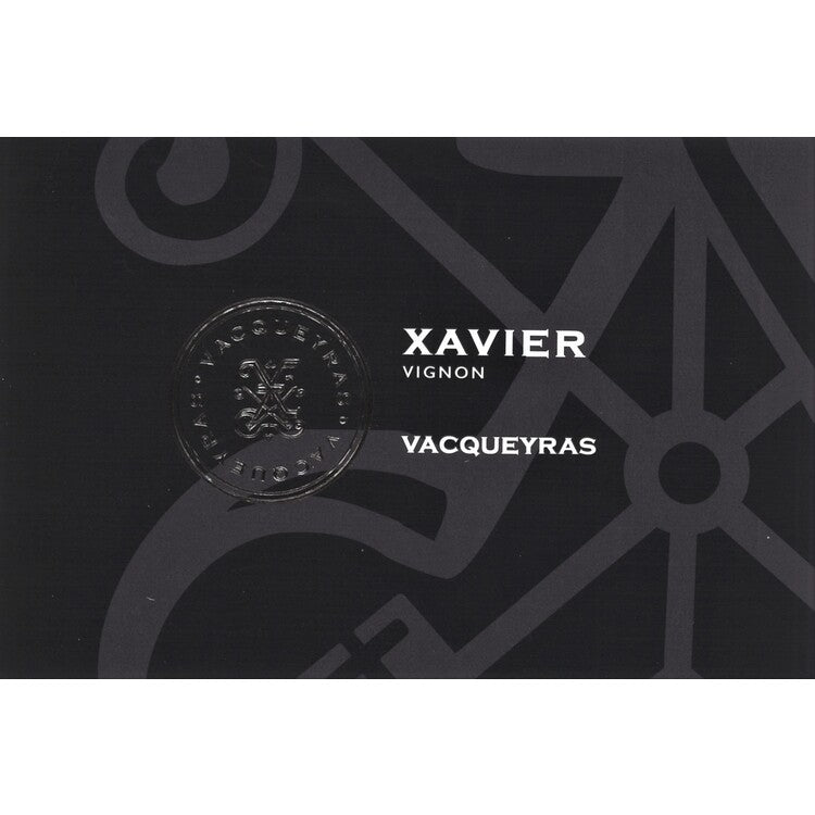 Xavier Vignon Vacqueyras Rouge 2023 - 750ML - Front Label