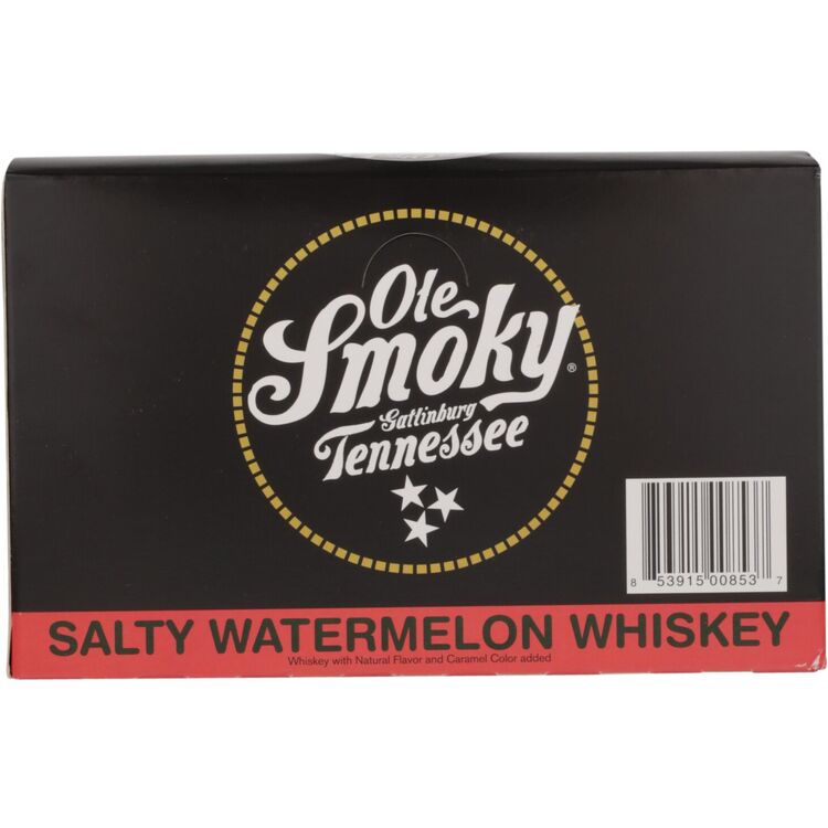 Ole Smoky Salty Watermelon Flavored Whiskey Mountain Made 60 - 50ML - Back