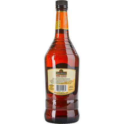 Hiram Walker Curacao Orange 30 - 1.0L - Back