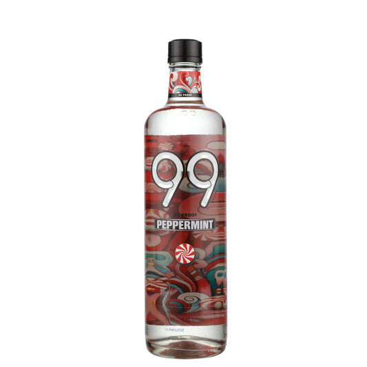 99 Brand Peppermint Schnapps 99 - 750ML - Front