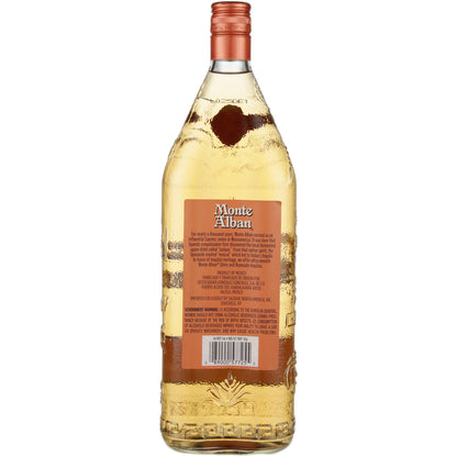 Monte Alban Tequila Reposado 80 - 1.75L - Back
