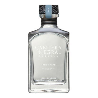 Cantera Negra Tequila Silver 80 - 750ML