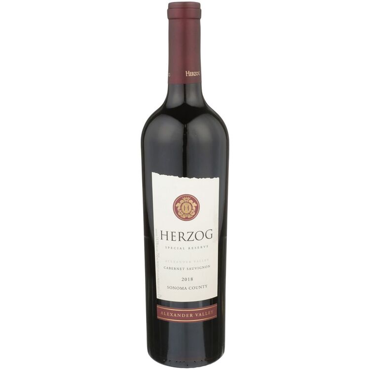 Herzog Cabernet Sauvignon Special Reserve Alexander Valley - 750ML - Front