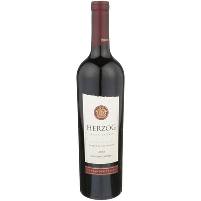 Herzog Cabernet Sauvignon Special Reserve Alexander Valley - 750ML - Front