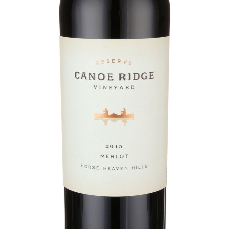 Canoe Ridge Vineyard Merlot Reserve Horse Heaven Hills 2015 - 750ML