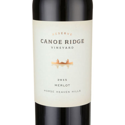 Canoe Ridge Vineyard Merlot Reserve Horse Heaven Hills 2015 - 750ML