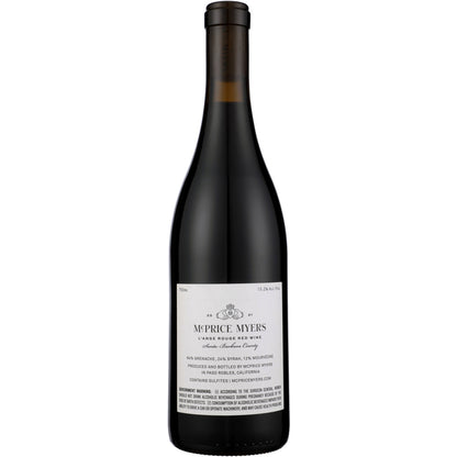 Mcprice Myers Grenache L'Ange Rouge Santa Barbara County 2021 - 750ML