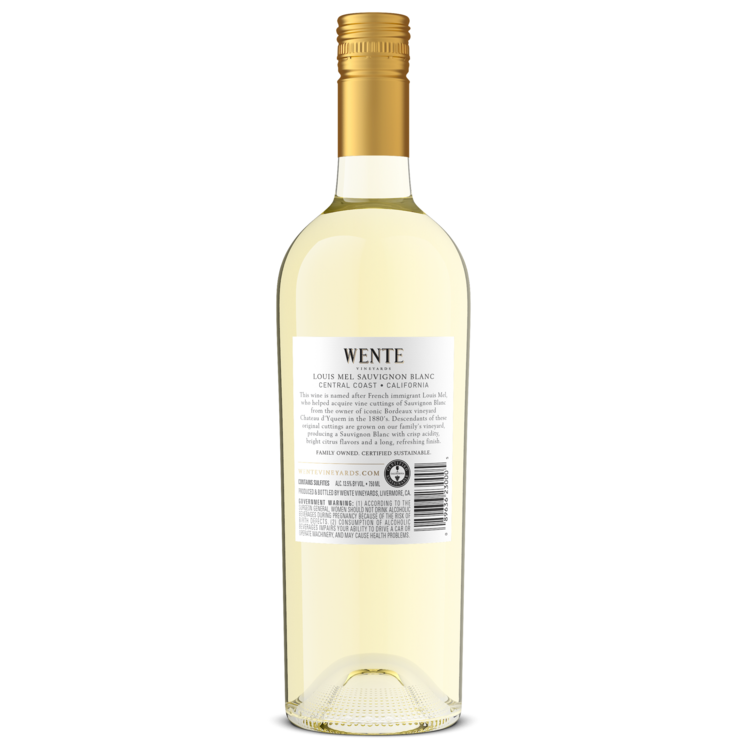 Wente Vineyards Sauvignon Blanc Louis Mel Central Coast - 750ML