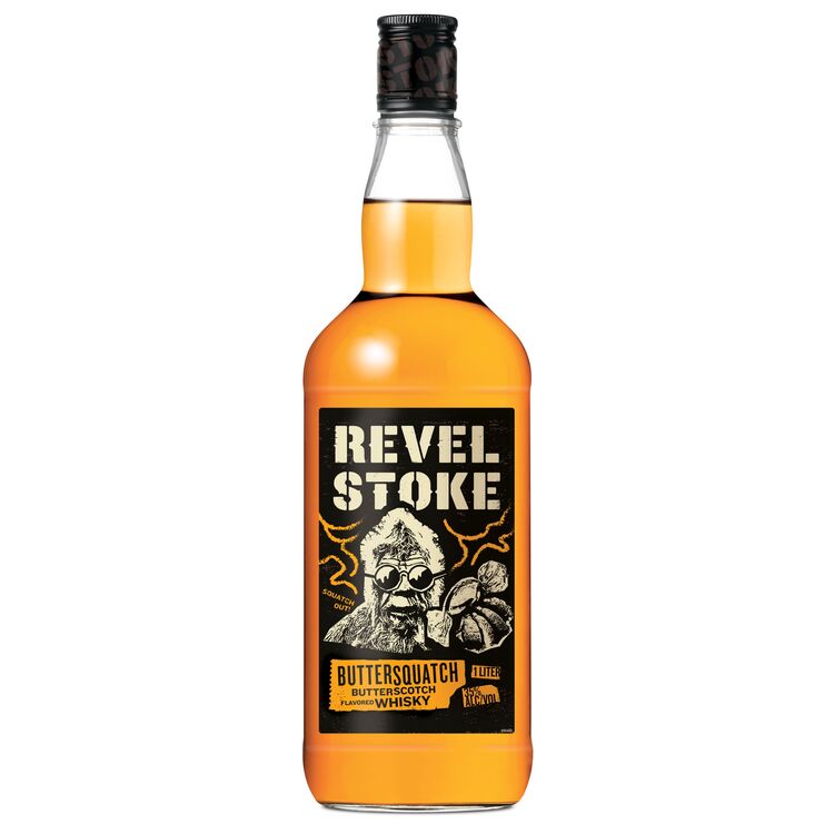 Revel Stoke Butterscotch Flavored Whiskey Buttersquatch 70 - 1.0L - Front