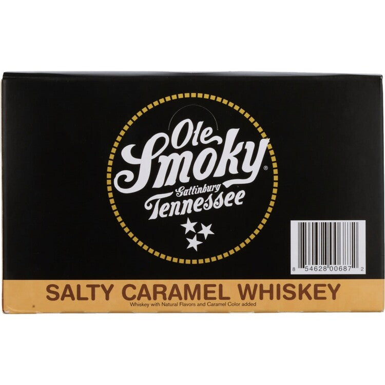 Ole Smoky Salty Caramel Flavored Whiskey Mountain Made 60 - 50ML - Back