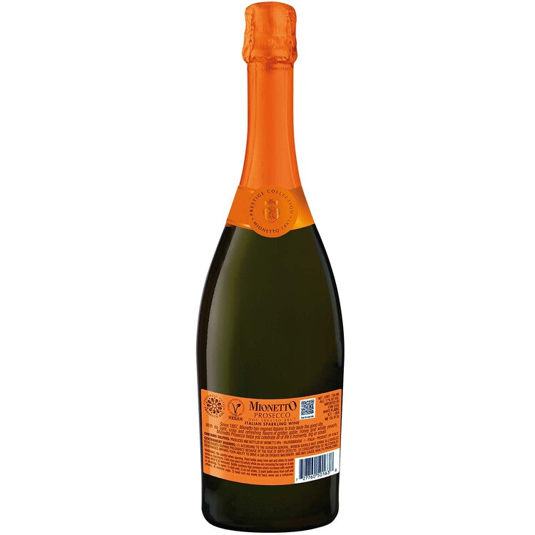 Mionetto Prosecco Treviso Brut Prestige Collection - 750ML - Back