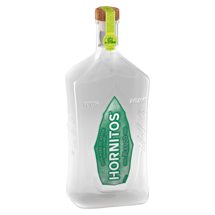 Hornitos Tequila Blanco 80 - 1.75L - Front Label