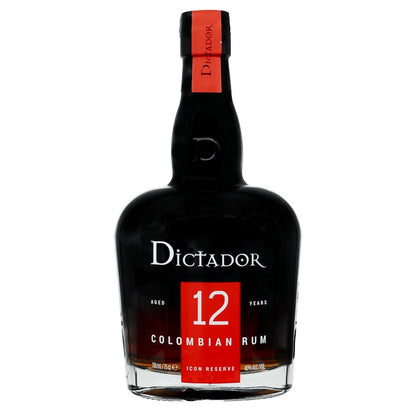Dictador Aged Rum Solera System Ultra Premium Reserve 12 Yr 80 - 750ML - Front