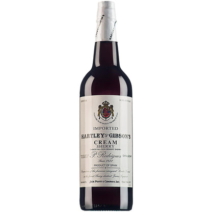 Hartley & Gibson Sherry Cream - 750ML - Front