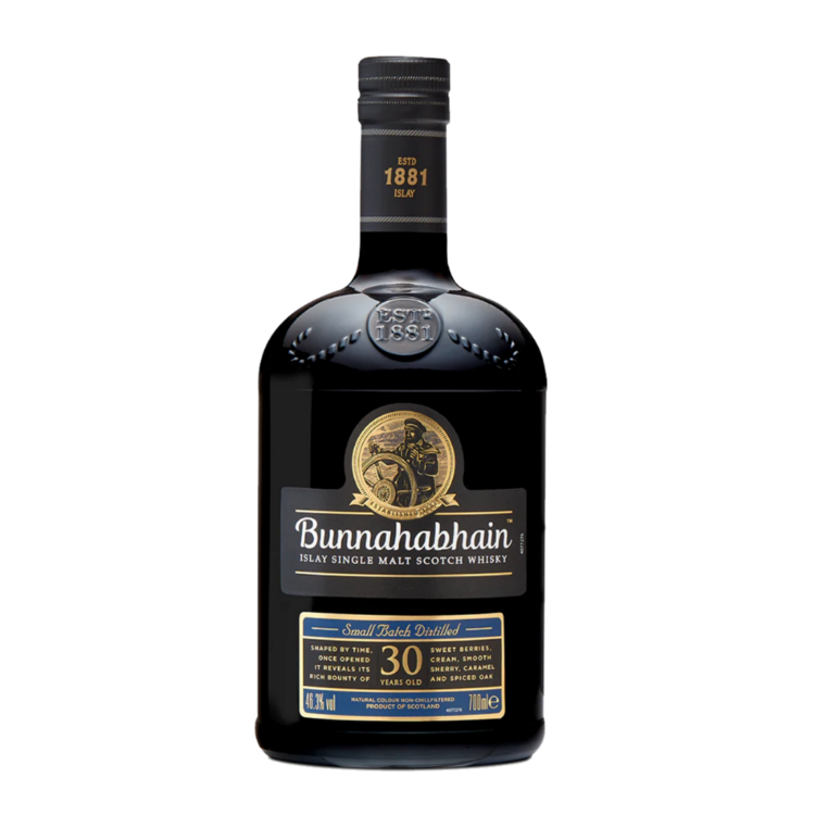 Bunnahabhain Single Malt Scotch 30 Yr 92.6 - 700ML - Front